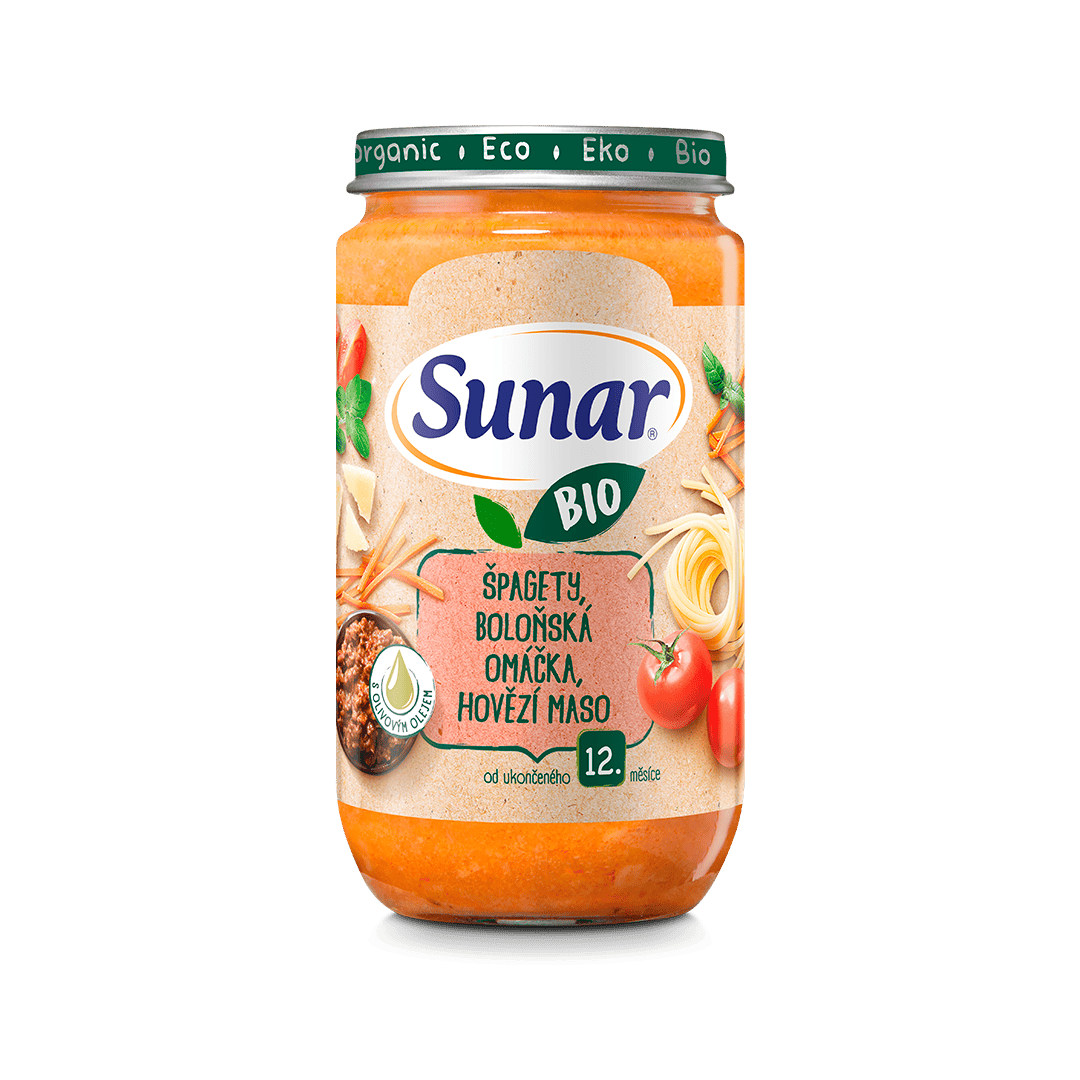  BIO špagety, bolonská omáčka, hovädzie mäso