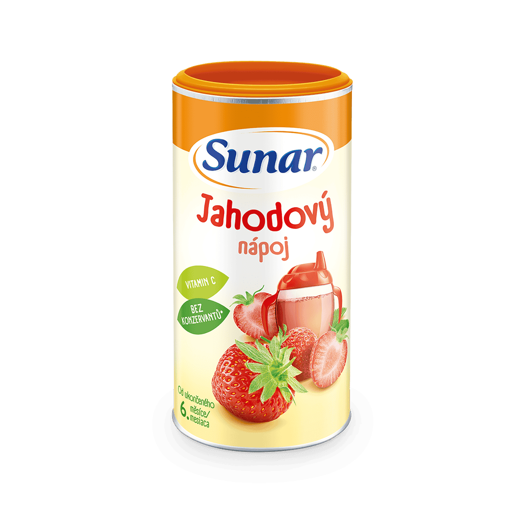 Rozpustný nápoj jahodový