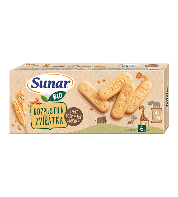 BIO sušienky Rozpustilá zvířátka