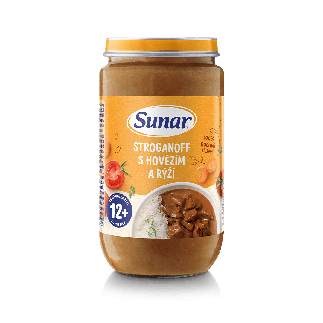 stroganoff s hovězím