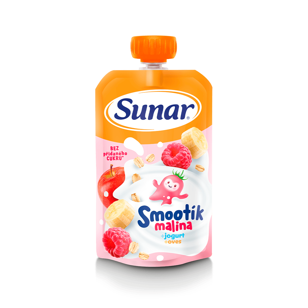 Smootík malina, jogurt, ovos