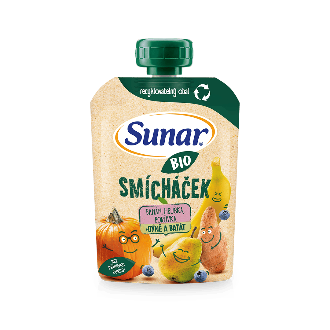 Smícháček dýně banán recyklovatelný